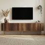 Nordure Nexus Mueble para TV Nogal Barok Dorado